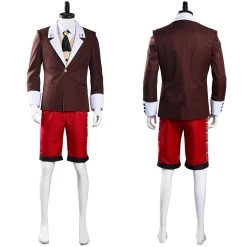 NewCosplay Mushoku Tensei: Jobless Reincarnation Rudeus Greyrat Shirt Vest Outfits Halloween Carnival Suit Cosplay Costume