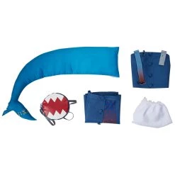 NewCosplay Hololive Vtuber - Gawr Gura Dress Outfits Halloween Carnival Suit Cosplay Costume