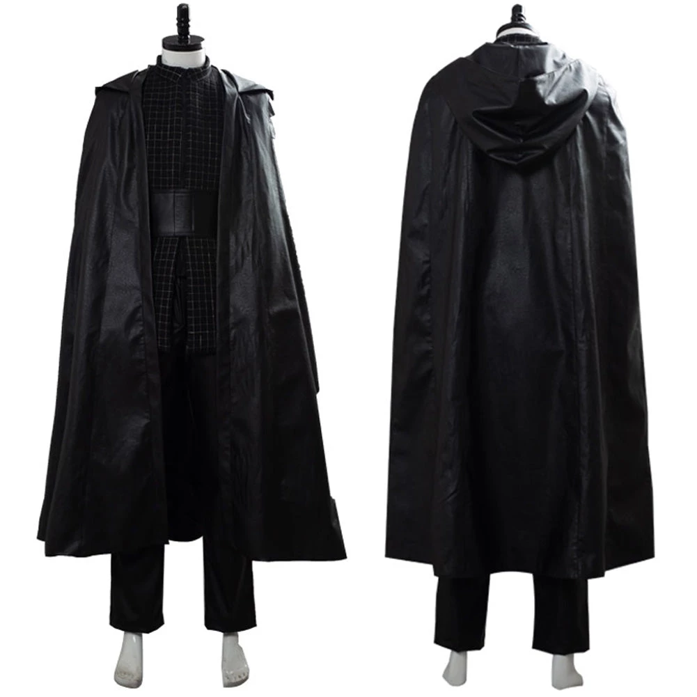 NewCosplay Star Wars: The Rise Of Skywalker Kylo Ren Jumpsuit Halloween Carnival Suit Cosplay Costume 4 NewCosplay Star Wars: The Rise Of Skywalker Kylo Ren Jumpsuit Halloween Carnival Suit Cosplay Costume