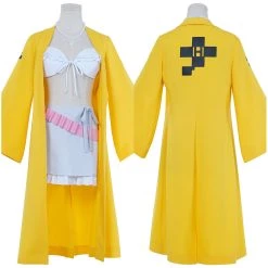 NewCosplay Danganronpa V3: Killing Harmony-Yonaga Angie Coat Belt Outfits Halloween Carnival Suit Cosplay Costume
