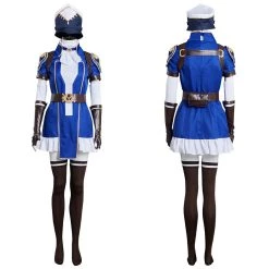 NewCosplay New Arrivals Arcane: League Of Legends LOL Caitlyn The Sheriff Of Piltover Cosplay Costume