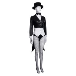 NewCosplay DC Comics Superheroes The Magician Zatanna Zatara Outfits Halloween Carnival Suit Cosplay Costume