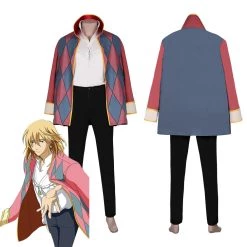 NewCosplay New Arrivals Howl‘s Moving Castle Howl Cloak Outfits Halloween Carnival Suit Cosplay Costume
