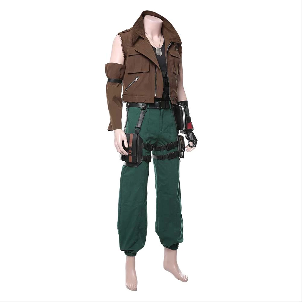 NewCosplay New Arrivals Final Fantasy VII Remake Barret Wallace Cosplay Costume 7 NewCosplay New Arrivals Final Fantasy VII Remake Barret Wallace Cosplay Costume