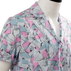 NewCosplay Stranger Things 3 Hopper T-shirt Cosplay Costume New Arrivals