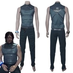 NewCosplay Death Stranding Sam Porter Bridges Top Cosplay Costume
