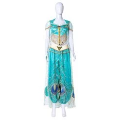 NewCosplay Aladdin 2019 Princess Jasmine Women Kids Children Dress Cosplay Costume