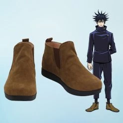 NewCosplay Anime Jujutsu Kaisen Fushiguro Megumi Boots Halloween Costumes Accessory Cosplay Shoes New Arrivals