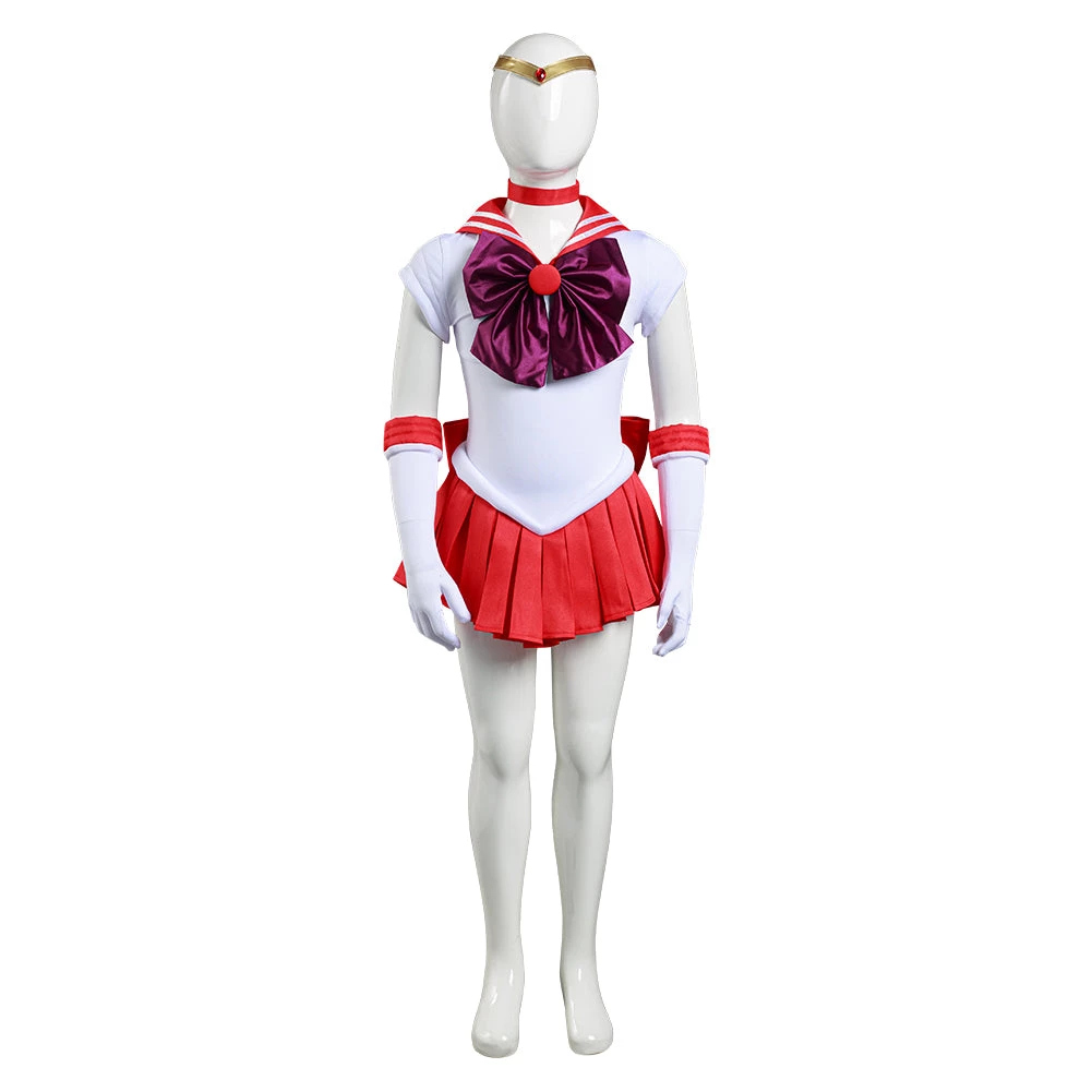 NewCosplay New Arrivals Sailor Moon Hino Rei Kids Children Girls Dress Outfits Halloween Carnival Suit Cosplay Costume 4 NewCosplay New Arrivals Sailor Moon Hino Rei Kids Children Girls Dress Outfits Halloween Carnival Suit Cosplay Costume