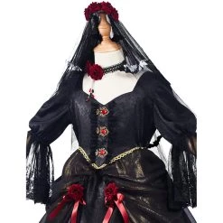 NewCosplay New Arrivals Vampire Bride Kids Children Girls Dress Outfits Halloween Carnival Suit Cosplay Costume