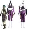 NewCosplay League Of Legends LoL Jinx Uniform Outfits Halloween Carnival Suit Cosplay Costume New Arrivals