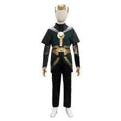 NewCosplay Loki Season 1 Kids Children Costumes Halloween Carnival Suit Cosplay Costume 13 NewCosplay Loki Season 1 Kids Children Costumes Halloween Carnival Suit Cosplay Costume