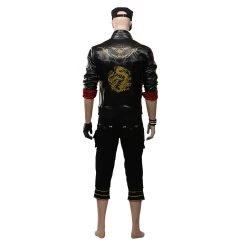 NewCosplay Final Fantasy VII Remake Leslie Kyle Adult Men Outfit Halloween Carnival Costume Cosplay Costume