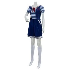 NewCosplay Stranger Things 3 Scoops Ahoy Robin Cosplay Costume Adult 19 NewCosplay Stranger Things 3 Scoops Ahoy Robin Cosplay Costume Adult