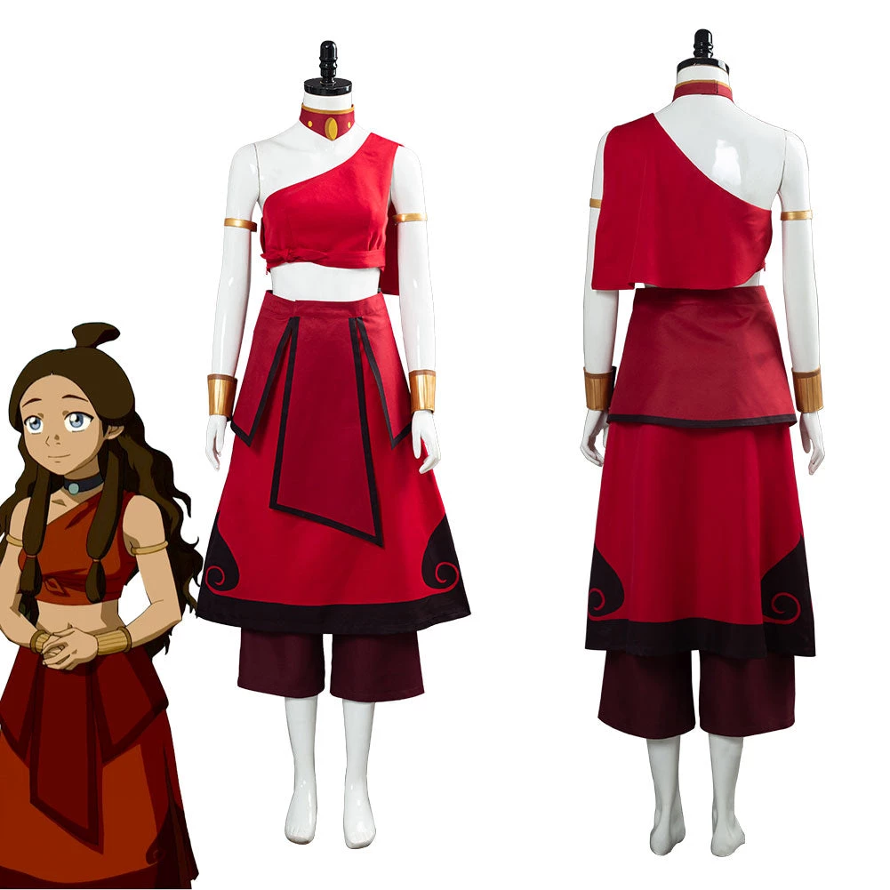 NewCosplay Avatar: The Last Airbender Katara Women Dress Comic Con Cosplay Costume 3 NewCosplay Avatar: The Last Airbender Katara Women Dress Comic Con Cosplay Costume