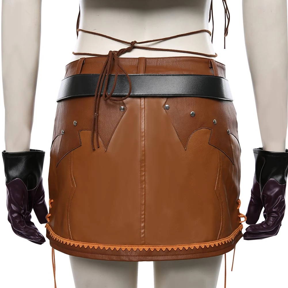 NewCosplay Final Fantasy VII Remake Tifa Lockhart The Cowboy Suit Halloween Carnival Costume Cosplay Costume New Arrivals 12 NewCosplay Final Fantasy VII Remake Tifa Lockhart The Cowboy Suit Halloween Carnival Costume Cosplay Costume New Arrivals
