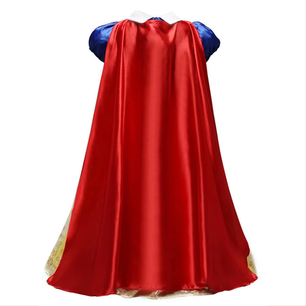 NewCosplay Baby Girl Toddler Snow White Dress Halloween Cosplay Costume 5 NewCosplay Baby Girl Toddler Snow White Dress Halloween Cosplay Costume
