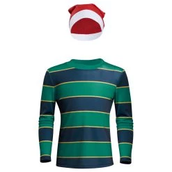 NewCosplay Home Sweet Home Alone - Max Mercer Christmas Carnival Cosplay Costume For Kids Children