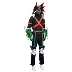 NewCosplay My Hero Academia S5 Bakugou Katsuki Battle Outfits Halloween Carnival Suit Cosplay Costume New Arrivals
