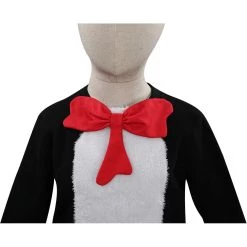 NewCosplay Dr. Seuss - The Cat In The Hat Onesies Kids Children Halloween Carnival Suit Cosplay Costume