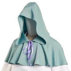 NewCosplay The Promised Neverland Mujika Long Robe Cloak Outfits Halloween Carnival Suit Cosplay Costume