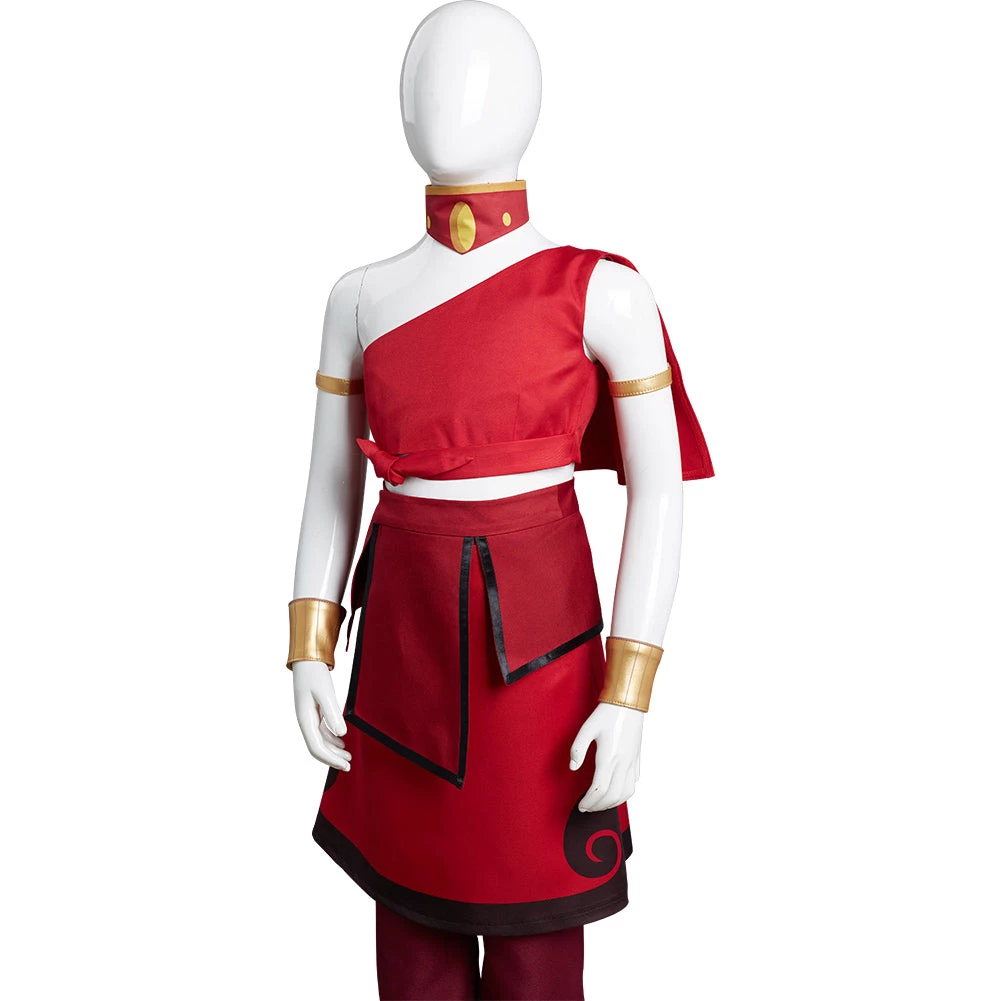 NewCosplay Avatar: The Last Airbender Katara Halloween Carnival Suits Cosplay Costumes For Kids Children 9 NewCosplay Avatar: The Last Airbender Katara Halloween Carnival Suits Cosplay Costumes For Kids Children