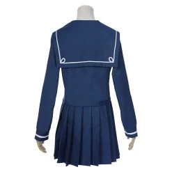 NewCosplay Houkago Teibou Nisshi/Diary Of Our Days At The Breakwater Hina Tsurugi JK Uniform Sailor Suit Cosplay Costume