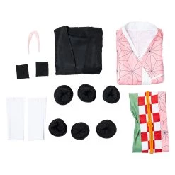 NewCosplay Kids Children Demon Slayer Kimetsu No Yaiba Kamado Nezuko Uniform Outfit Anime Cosplay Costume 24 NewCosplay Kids Children Demon Slayer Kimetsu No Yaiba Kamado Nezuko Uniform Outfit Anime Cosplay Costume