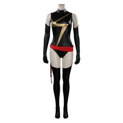 NewCosplay New Arrivals Ms. Marvel Jumpsuit Outfits Halloween Carnival Suit Cosplay Costume