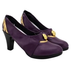 NewCosplay New Arrivals Genshin Impact Keqing Cosplay Shoes Boots Halloween Costumes Accessory