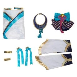 NewCosplay New Arrivals League Of Legends LOL Fox Ahri The Nine-Tailed Fox Women Kimono Dress Outfit Halloween Carnival Suit Cosplay Costume