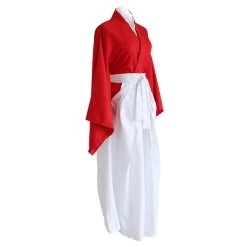 NewCosplay Rurouni Kenshin Kenshin Himura Red Kendo Kimono Cosplay Costume