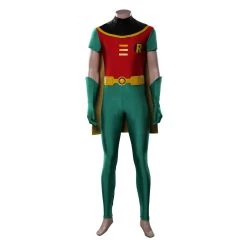 NewCosplay New Arrivals Teen Titans Robin Jumpsuit Outfits Halloween Carnival Costume Cosplay Costume