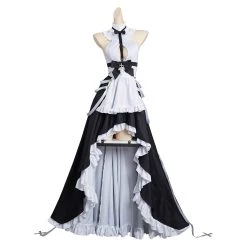 NewCosplay New Arrivals Azur Lane - KMS August Von Parseval Maid Dress Outfits Halloween Carnival Suit Cosplay Costume