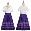 NewCosplay New Arrivals Encanto Luisa Madrigal T-shirt Skirt Outfits Halloween Carnival Cosplay Costume For Kids Children 1 NewCosplay New Arrivals Encanto Luisa Madrigal T-shirt Skirt Outfits Halloween Carnival Cosplay Costume For Kids Children