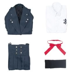 NewCosplay New Arrivals Danganronpa V3 Shirogane Tsumugi School Uniform Skirts Outfit Halloween Carnival Costume Cosplay Costume