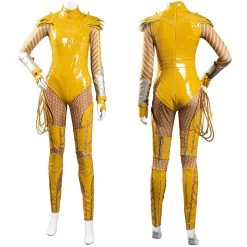 NewCosplay Wonder Woman 1984 Gold Jumpsuit Battle Suit WW84 Cosplay Costume New Arrivals