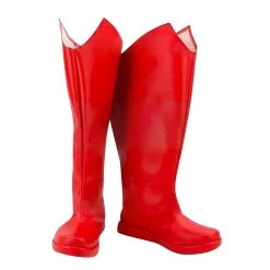 NewCosplay New Arrivals Superman Red Boots Cosplay Shoes Custom Made
