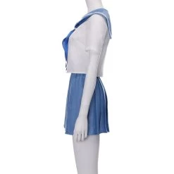 NewCosplay KILL La KILL Mako Mankanshoku Japanese School Sailor Uniform Skirt Outfit Halloween Carnival Costume Cosplay Costume New Arrivals