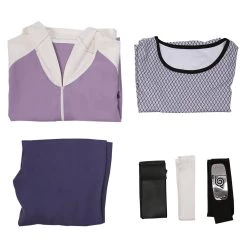 NewCosplay NARUTO-Hyūga Hinata Jacket Pants Outffits Halloween Carnival Suit Cosplay Costume