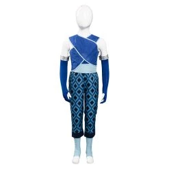 NewCosplay Raya And The Last Dragon Raya Kids Children Halloween Carnival Suit Cosplay Costume New Arrivals