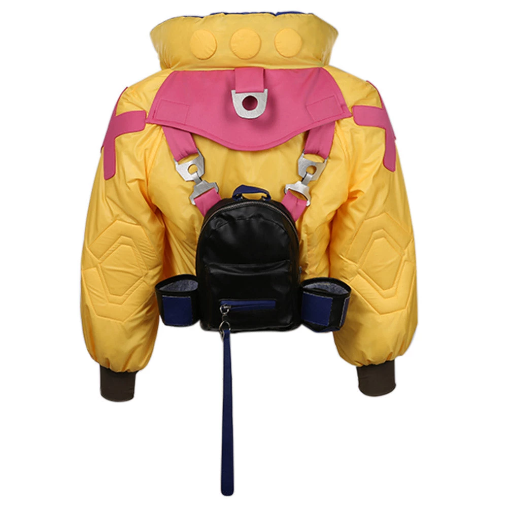 NewCosplay New Arrivals Valorant Killjoy Coat Bag Outfits Halloween Carnival Suit Cosplay Costume 6 NewCosplay New Arrivals Valorant Killjoy Coat Bag Outfits Halloween Carnival Suit Cosplay Costume