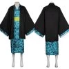 NewCosplay Demon Slayer Uzui Tengen Kimono Outfits Halloween Carnival Suit Cosplay Costume