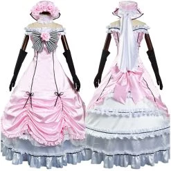 NewCosplay Black Butler Ciel Phantomhive Dress Outfits Halloween Carnival Suit Cosplay Costume