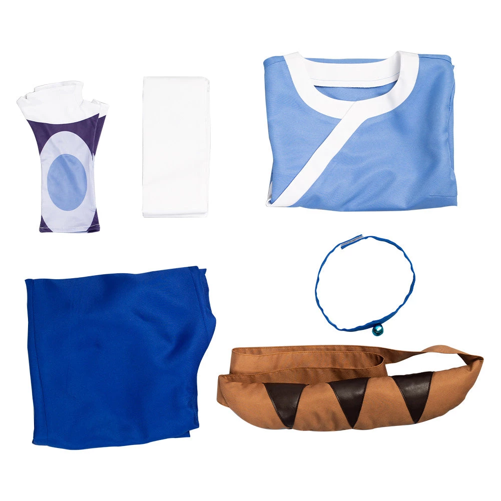 NewCosplay Avatar: The Last Airbender Katara Halloween Carnival Suit Cosplay Costume 11 NewCosplay Avatar: The Last Airbender Katara Halloween Carnival Suit Cosplay Costume