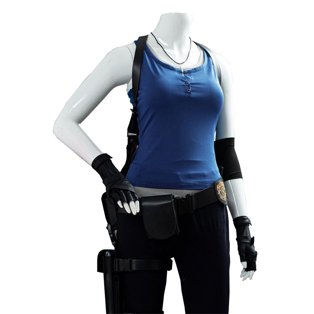 NewCosplay Resident Evil 3: Remake Jill Valentine Halloween Carnival Suit Cosplay Costume 9 NewCosplay Resident Evil 3: Remake Jill Valentine Halloween Carnival Suit Cosplay Costume