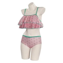 NewCosplay Demon Slayer Kamado Nezuko Swimwear Outfits Halloween Carnival Suit Cosplay Costume New Arrivals