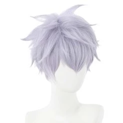 NewCosplay Anime Jujutsu Kaisen Satoru Gojou Heat Resistant Synthetic Hair Carnival Halloween Party Props Cosplay Wig New Arrivals