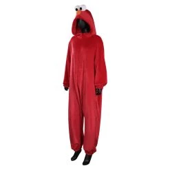 NewCosplay New Arrivals Sesame Street Elmo Jumpsuit Sleepwear Pajams Halloween Original Design Cosplay Costume