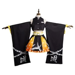 NewCosplay Anime Demon Slayer: Kimetsu No Yaiba Agatsuma Zenitsu Original Design Cosplay Costume New Arrivals